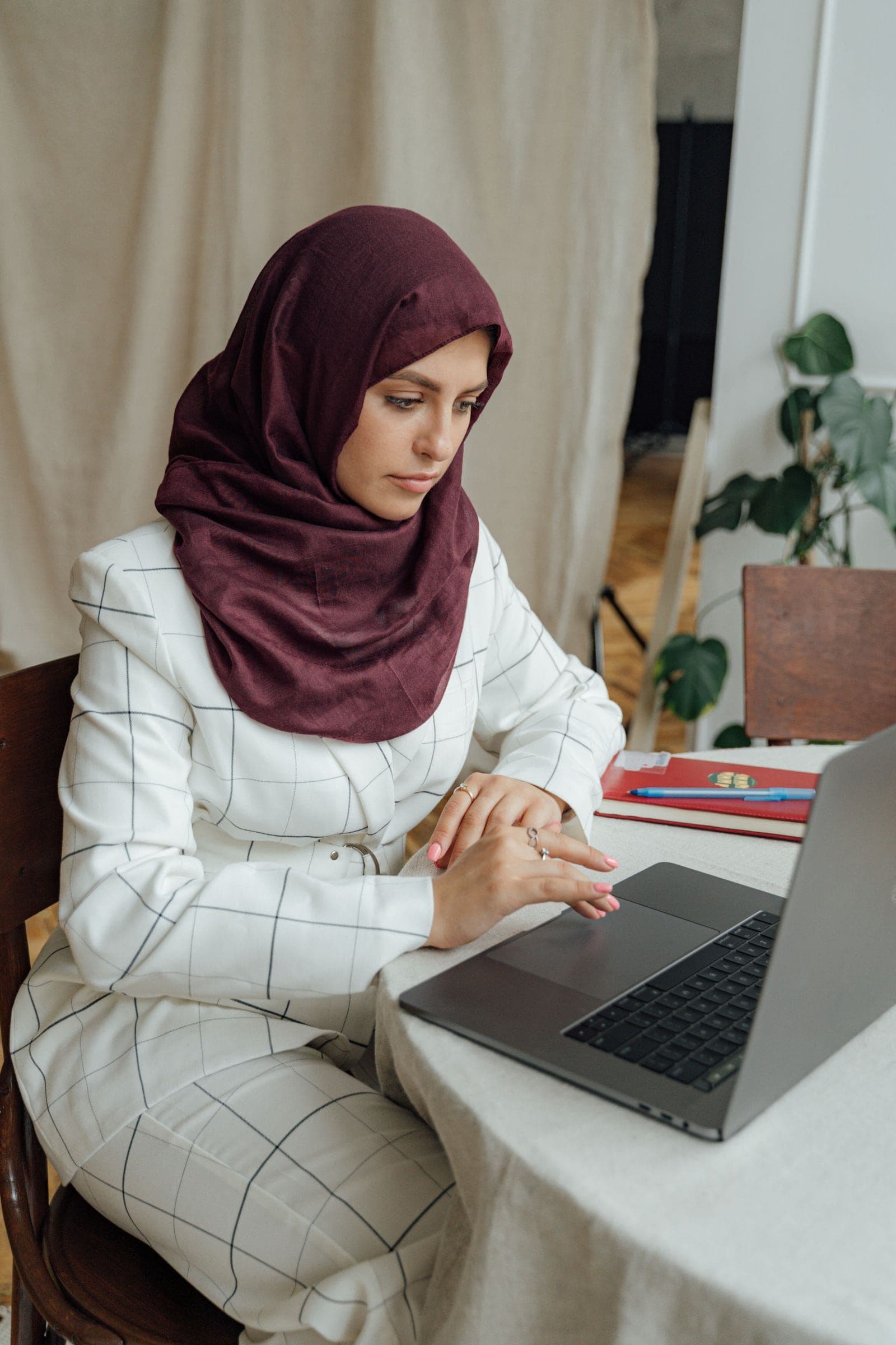 Cybersecurity practice on screen